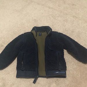 Gap boys Sherpa fleece lined jacket size XS/4-5T